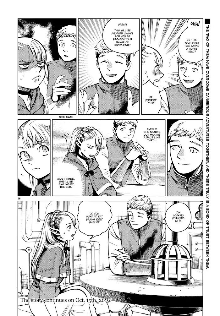 Delicious in Dungeon Chapter 57 image 36_optimized